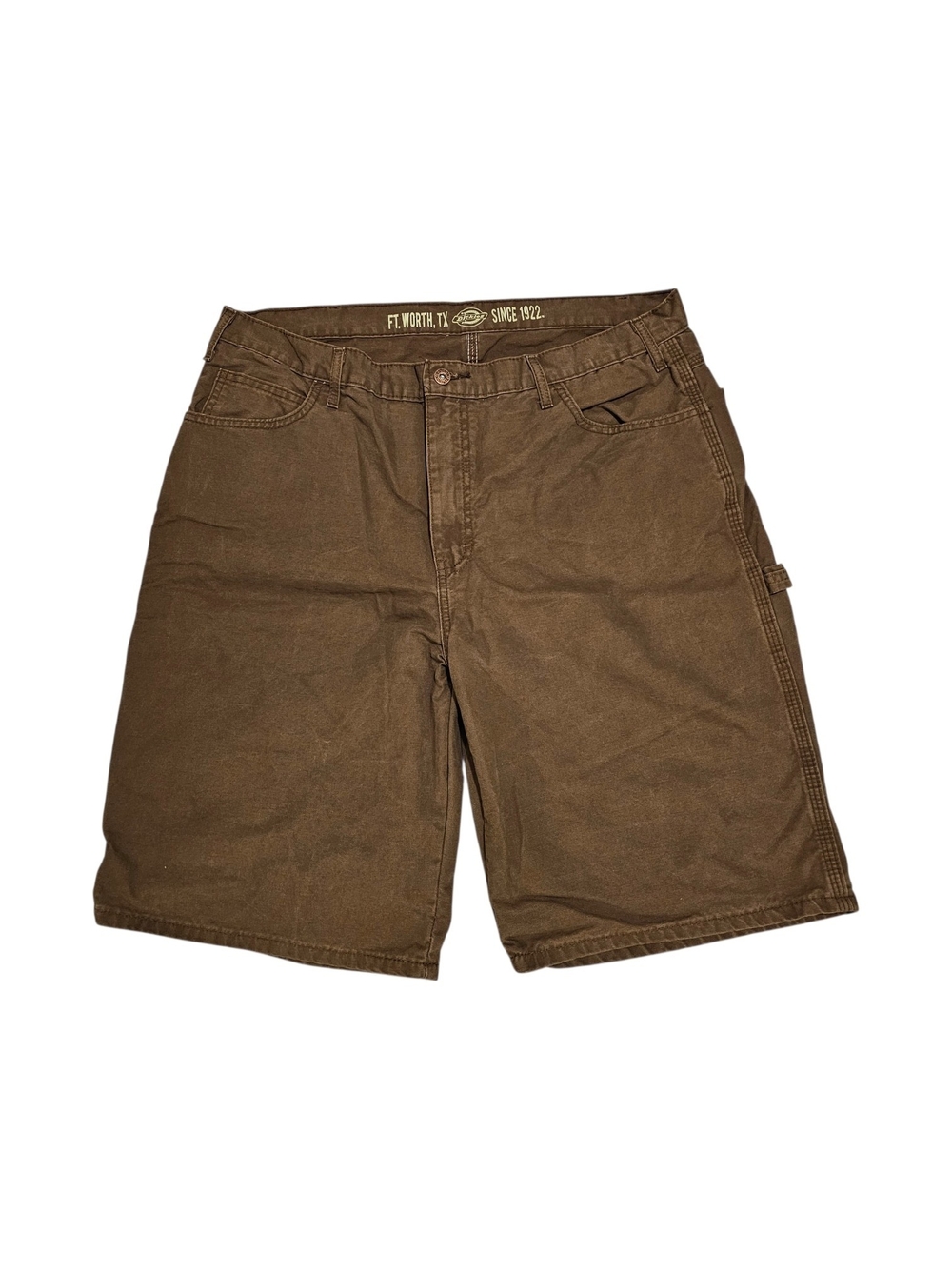 Dickies Men’s Brown Work Shorts - Utility Carpenter Style - Picture 2 of 8